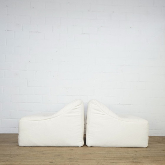 Image 1 of Set Van 2 Anais Lounge Chairs Door Michel Ducaroy Voor Ligne Roset