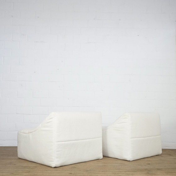 Image 1 of Set Van 2 Anais Lounge Chairs Door Michel Ducaroy Voor Ligne Roset