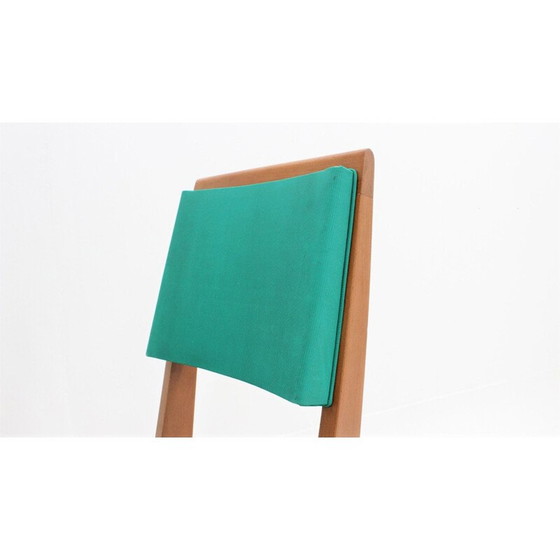 Image 1 of Set van 4 mid century Franse eetkamerstoelen, 1950