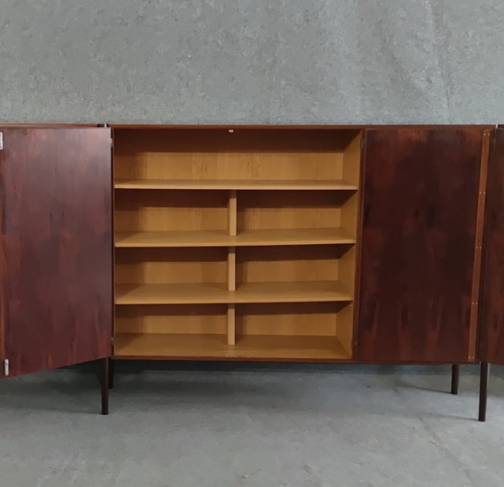 Image 1 of Highboard palissander Mid Century design buffetkast 60s vintage teakhout