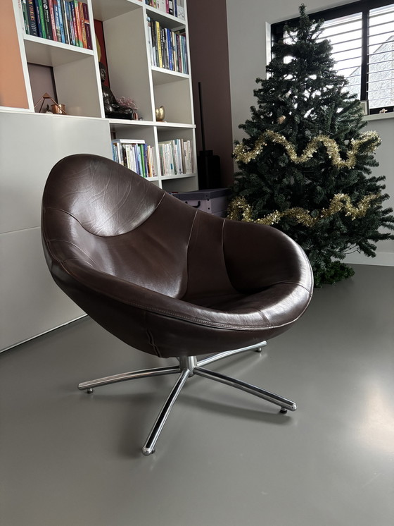 Image 1 of Label Fauteuil, Model Hidde, Ontwerp Van Gerard Van Den Berg.