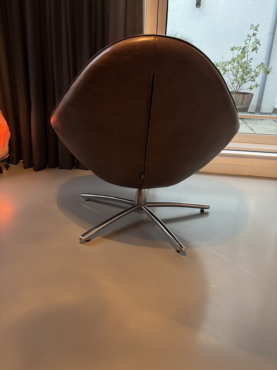 Image 1 of Label Fauteuil, Model Hidde, Ontwerp Van Gerard Van Den Berg.