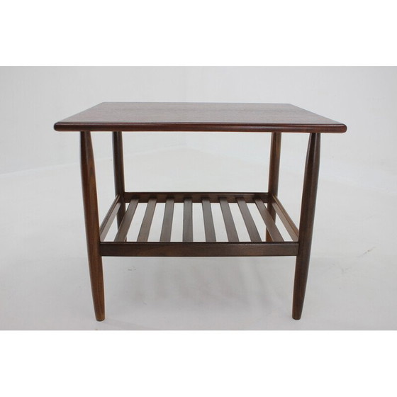 Image 1 of Vintage teakhouten salontafel, Denemarken 1960