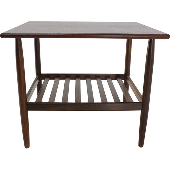 Image 1 of Vintage teakhouten salontafel, Denemarken 1960