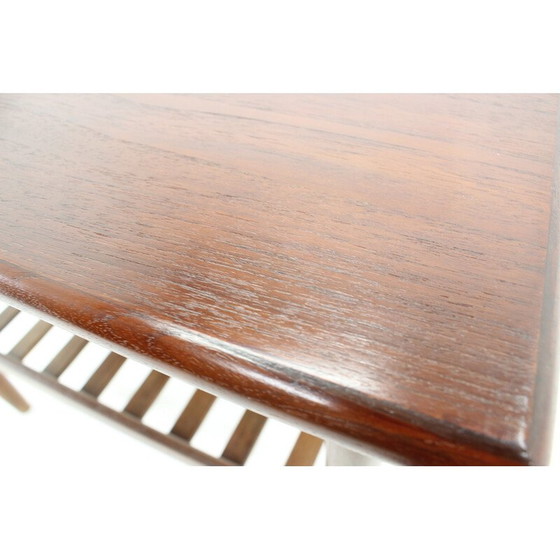 Image 1 of Vintage teakhouten salontafel, Denemarken 1960