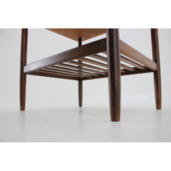 Image 1 of Vintage teakhouten salontafel, Denemarken 1960