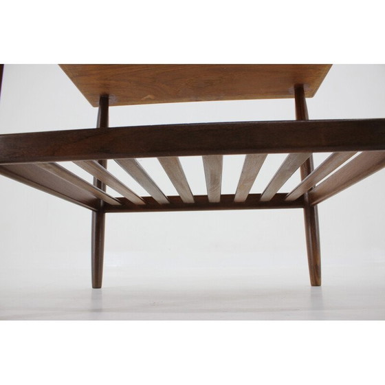 Image 1 of Vintage teakhouten salontafel, Denemarken 1960