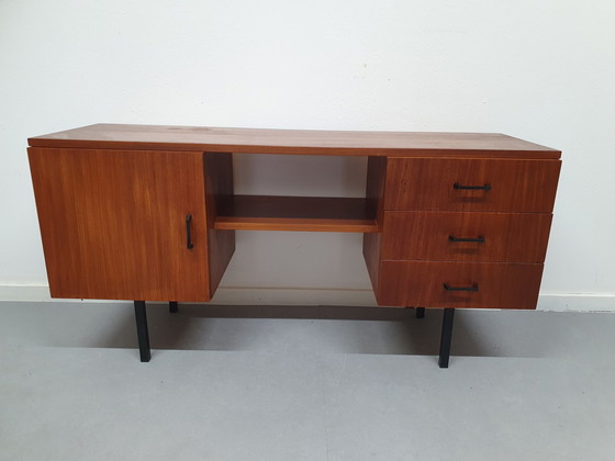 Image 1 of Simpla Lux Mid-Century lowboard/kinderbureau/kaptafel.