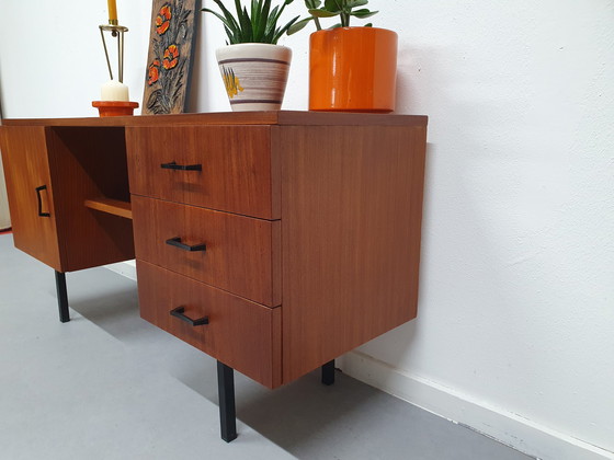 Image 1 of Simpla Lux Mid-Century lowboard/kinderbureau/kaptafel.