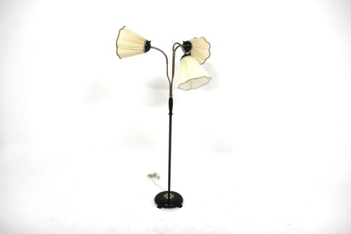  Scandinavische metalen vloerlamp, Zweden, 1960