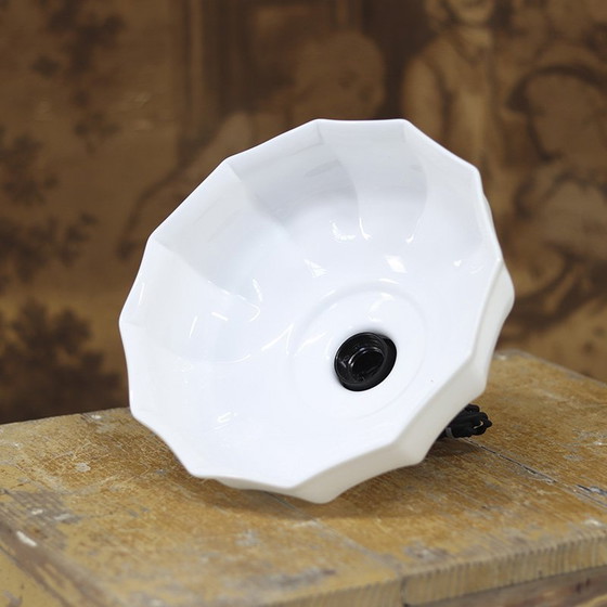 Image 1 of Art Deco Opaline Hanglampen