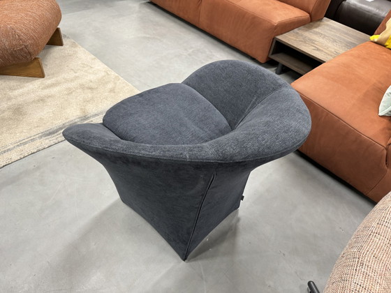 Image 1 of Label Ace fauteuil blauw stof 