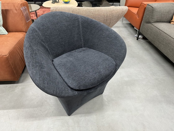 Image 1 of Label Ace fauteuil blauw stof 