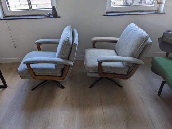 Image 1 of 2x Lübke Vintage Fauteuils