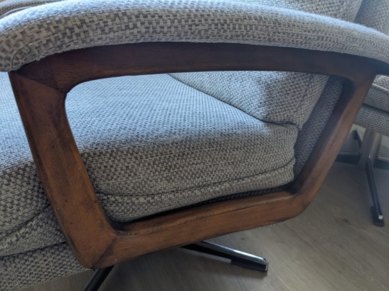 Image 1 of 2x Lübke Vintage Fauteuils