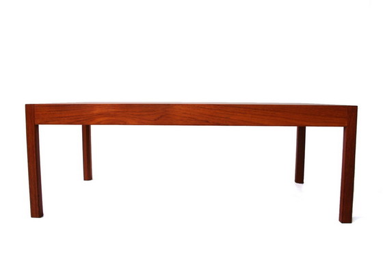 Image 1 of Ludvig Pontoppidan Mid Century Teakhouten Salontafel, Denemarken 1960