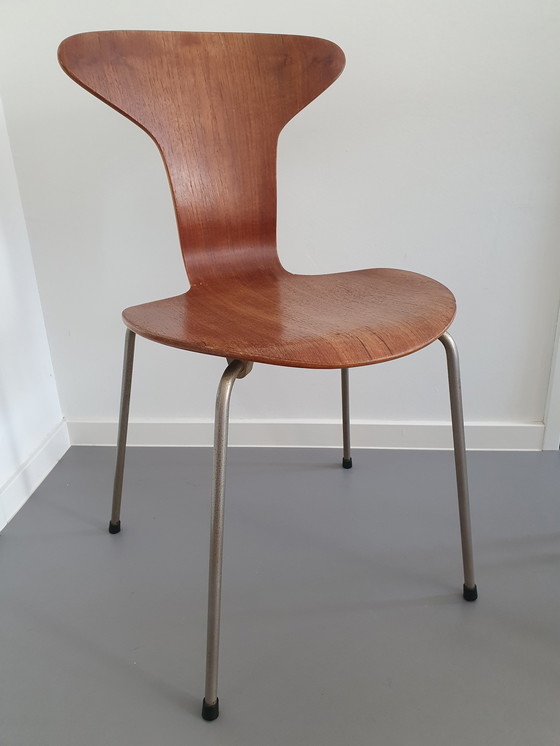 Image 1 of 4x Fritz Hansen Mosquito Stoelen