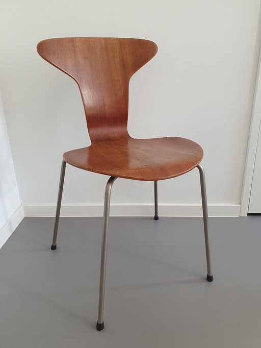 4x Fritz Hansen Mosquito Stoelen