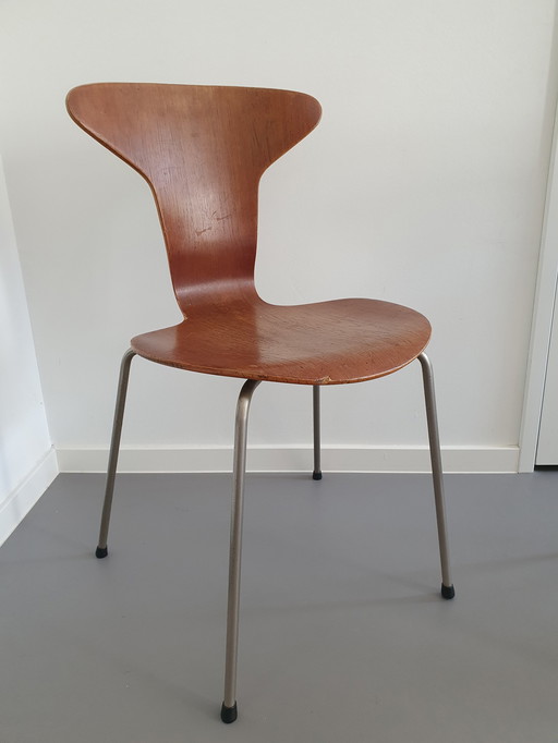 4x Fritz Hansen Mosquito Stoelen