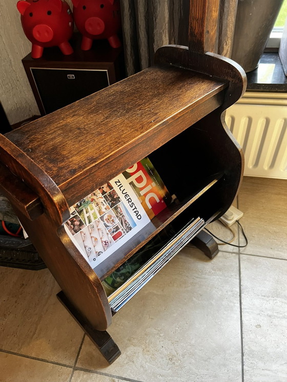 Image 1 of Vintage Tafel Met Lamp