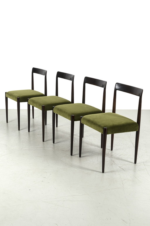 Set van 4 Lübke stoelen art. 65926