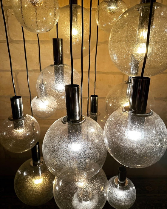 Image 1 of Vintage mega cascade kroonluchter