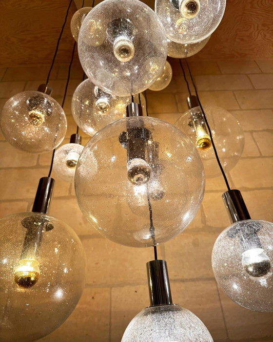 Image 1 of Vintage mega cascade kroonluchter