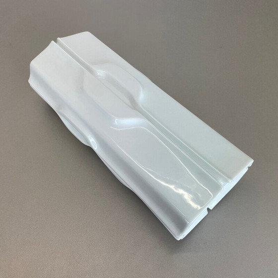 Image 1 of Vintage porseleinen vaas Op art voor Fürstenberg Keramiek, Duitsland 1970