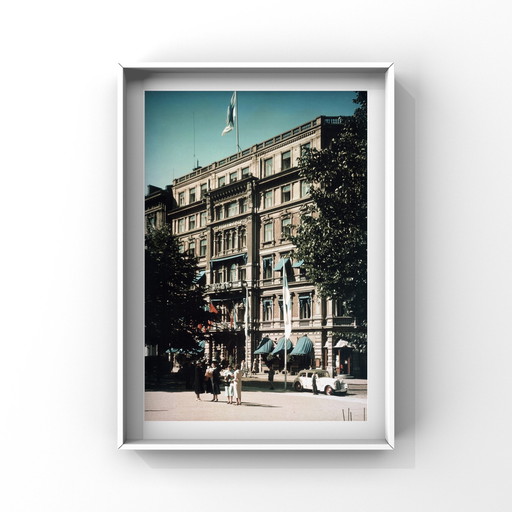 Sanna Marin Hotel chic art Helsinki  fine art print