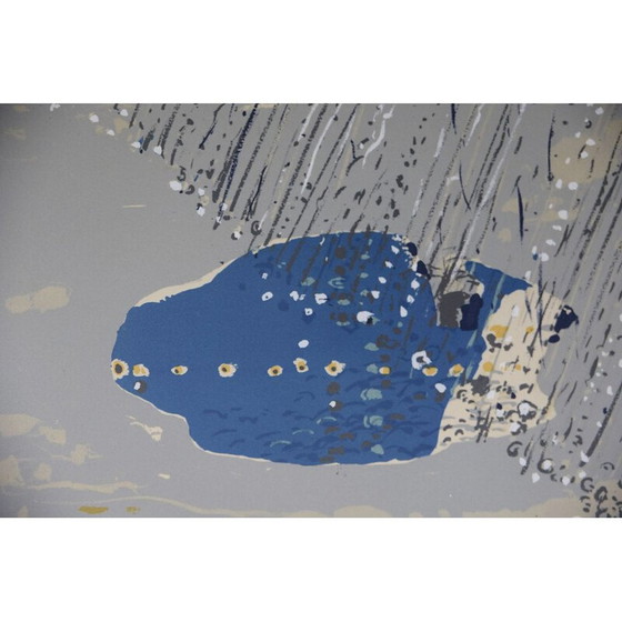 Image 1 of Moderne vintage kleurenlitho van Jörgen Fogelqvist