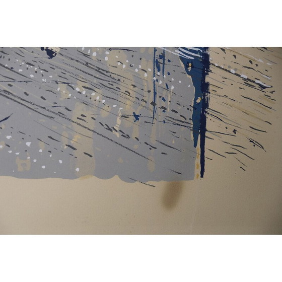 Image 1 of Moderne vintage kleurenlitho van Jörgen Fogelqvist