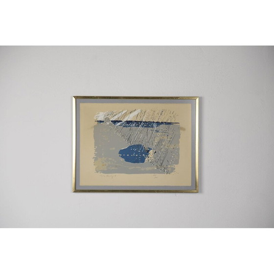 Image 1 of Moderne vintage kleurenlitho van Jörgen Fogelqvist