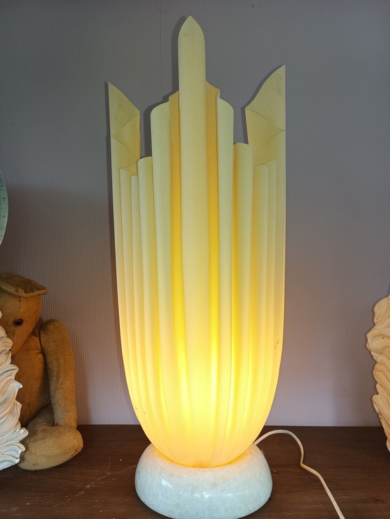 Image 1 of Flaming Toch Floorlamp 'Athena' By Georgia Jacob