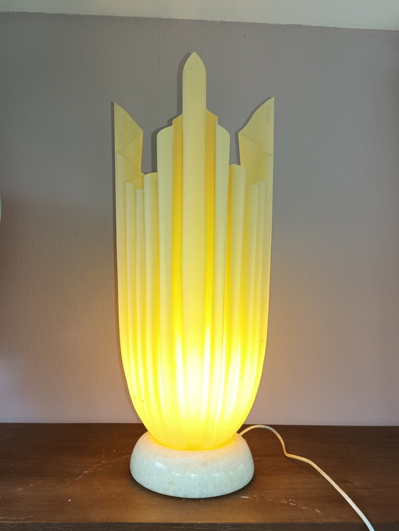 Image 1 of Flaming Toch Floorlamp 'Athena' By Georgia Jacob