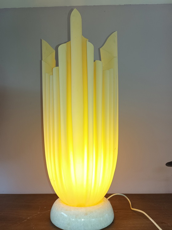 Image 1 of Flaming Toch Floorlamp 'Athena' By Georgia Jacob