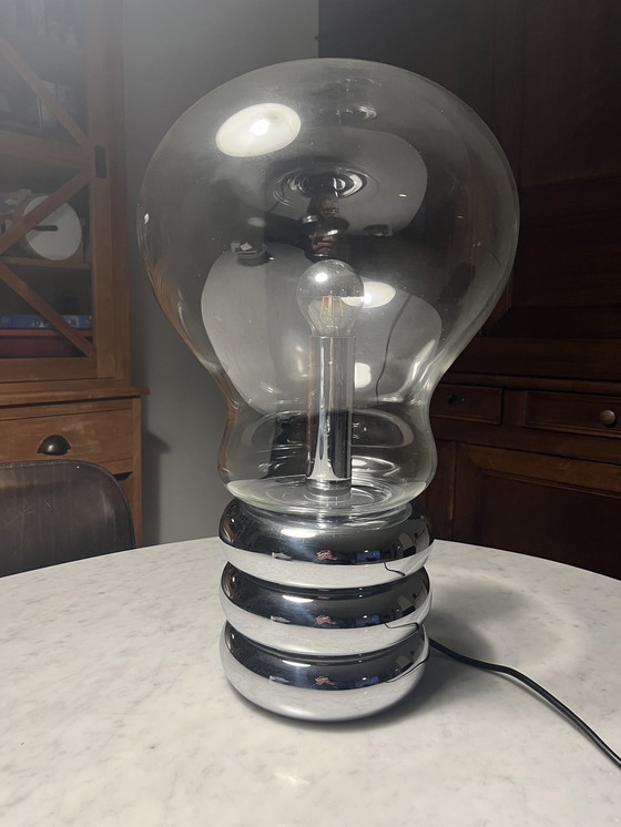 Image 1 of Ingo Maurer Giant Bulb Clear Desk Lamp Xl