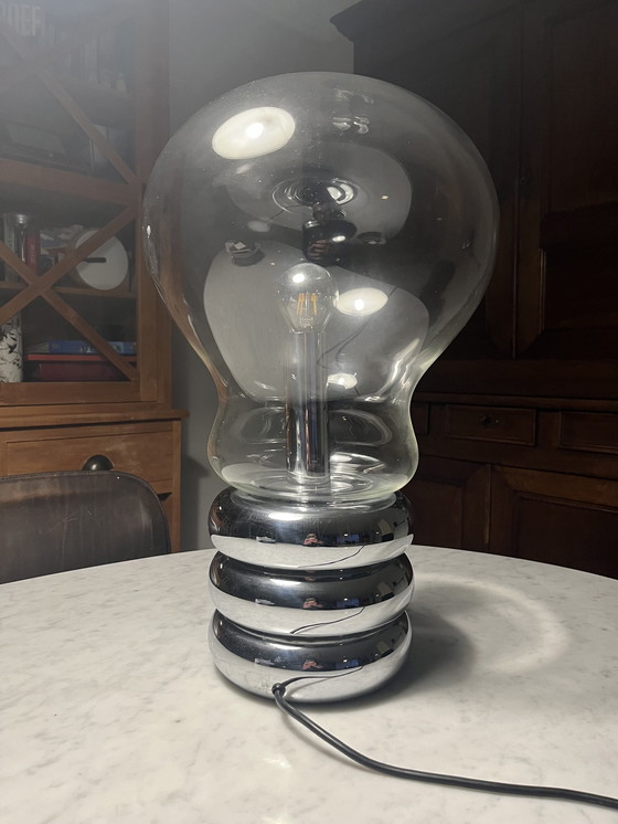 Image 1 of Ingo Maurer Giant Bulb Clear Desk Lamp Xl