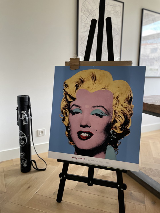 Image 1 of Andy Warhol (1928-1987), Shot Blue Marilyn, 1964, Copyright 2016 The Andy Warhol Foundation for the Visual Arts. Inc