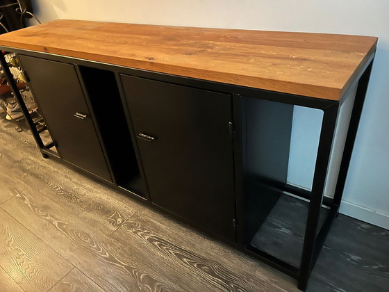 Image 1 of Custom made Industrieel dressoir