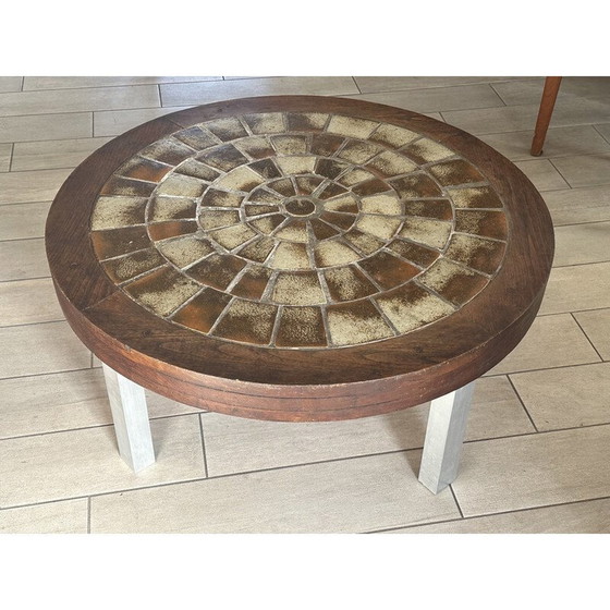 Image 1 of Vintage keramische salontafel, 1960