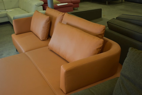 Image 1 of Sofa Hoekbank Kunstleer van microvezel