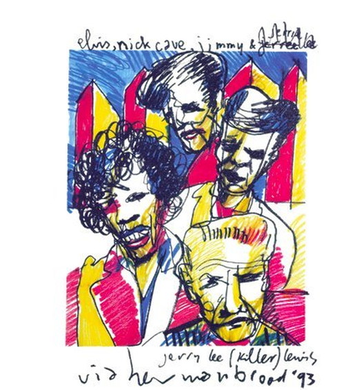 Herman Brood ---Elvis And Friends  Uit 1993