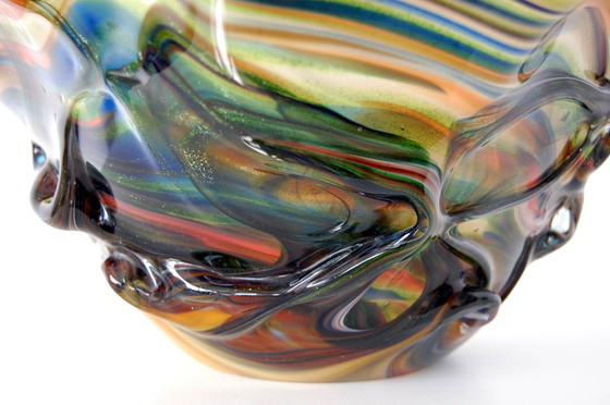 Image 1 of Art Glass Fazzoletto Vaas '80 | Italië