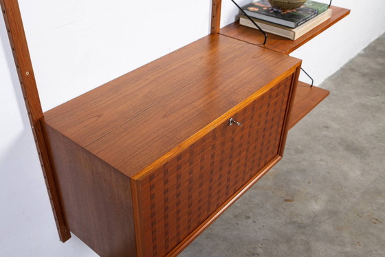 Image 1 of Modulaire wandkast van Poul Cadovius voor Royal System, 1950S