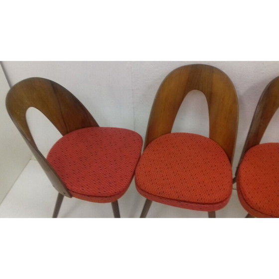 Image 1 of Set van 4 eetkamerstoelen van Antonín Šuman, 1960