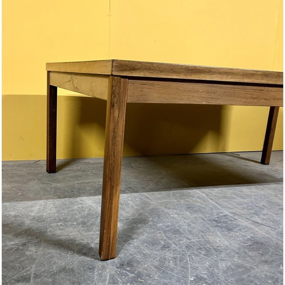 Image 1 of Vintage palissander salontafel met tegels, Denemarken 1960