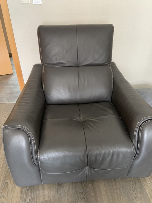 Leren fauteuil Château D Ax