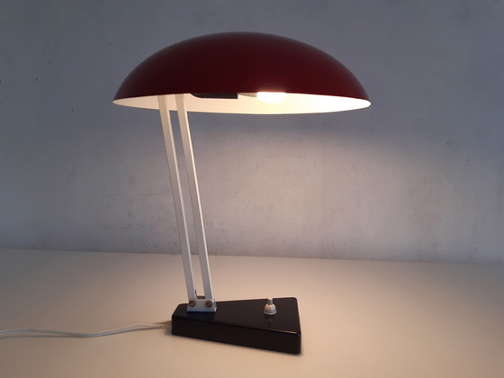 Image 1 of Grafische Mcm Bureaulamp Van Hala Zeist, Model 145 