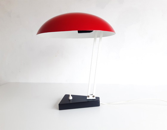 Image 1 of Grafische Mcm Bureaulamp Van Hala Zeist, Model 145 