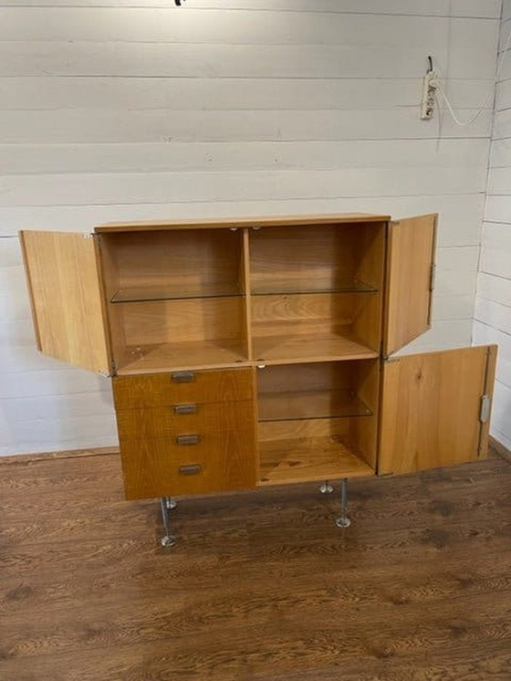 Image 1 of Vintage kast met 3 deuren en 4 lades Jitona